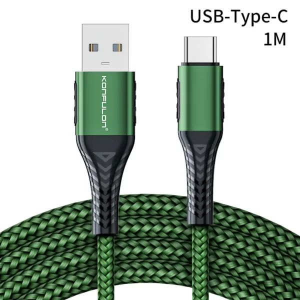 Konfulon Fast Charging TYPe-C Cable 1m 60W